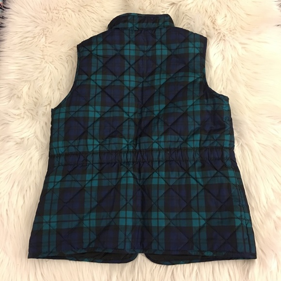 Plaid | quilted | vest - Picture 7 of 12